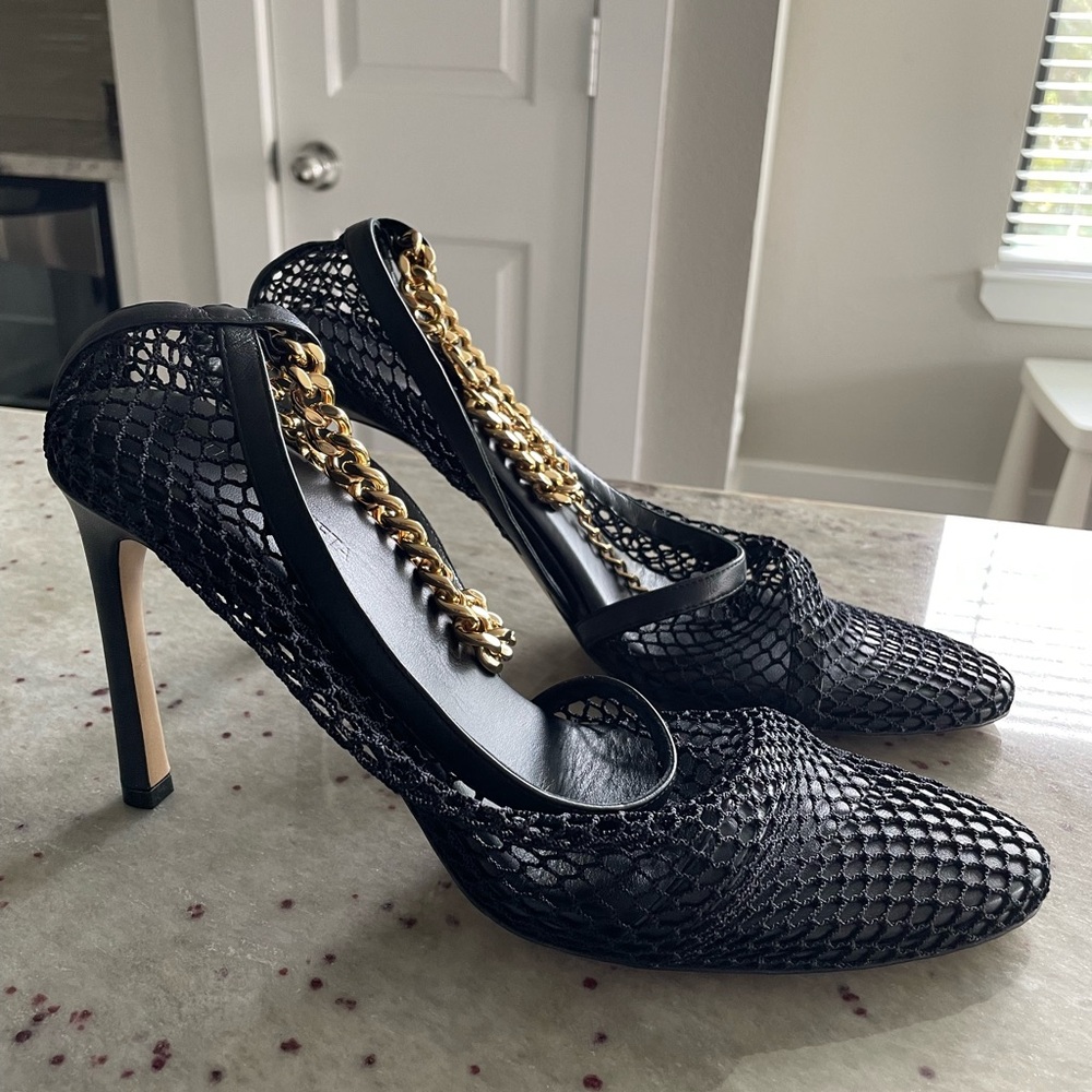 Bottega Veneta Mesh Sandals